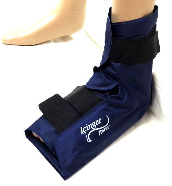 Pack chaud froid pour activer la circulation du sang dans la cheville